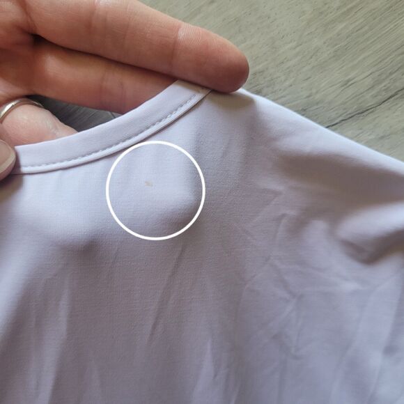 Mynah Swimwear Rashguard Swim Shirt Long Sleeve Dusty Pale Pink XXL - Picture 4 of 7